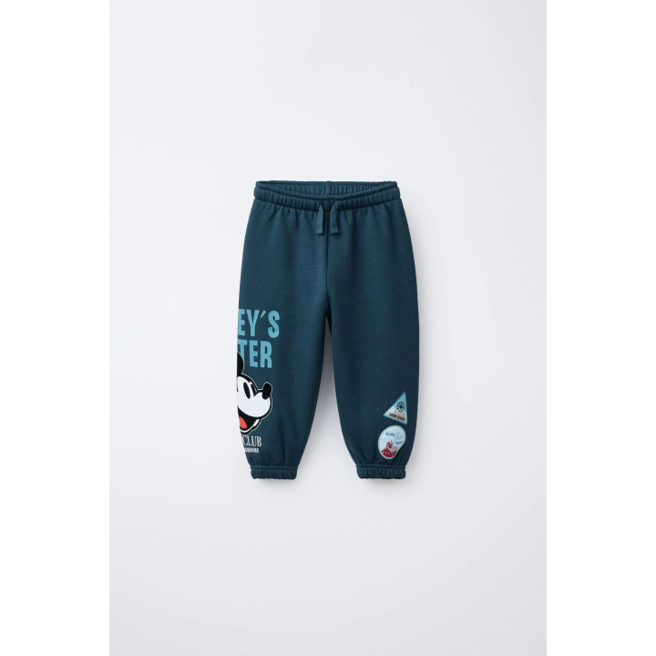 Брюки для бега mickey mouse © disney с флокированным принтом