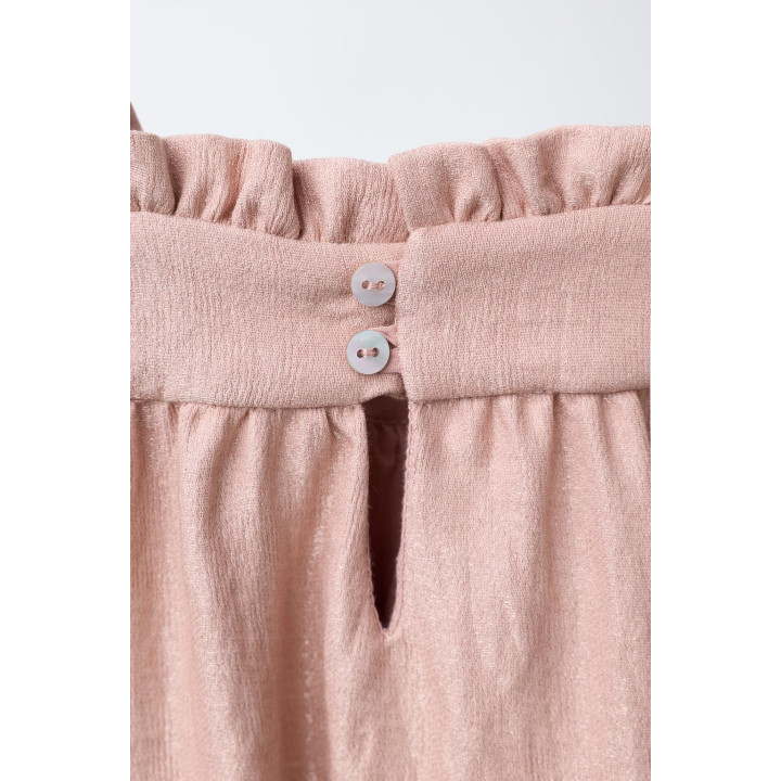 Платье с блестками и бантами