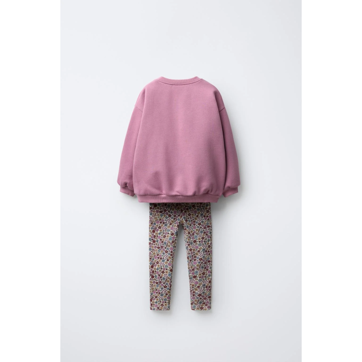 ДЖОГГЕРЫ С ТОЛСТОВКОЙ И ЛЕГИНСАМИ В РУБЧИК С ЦВЕТАМИ