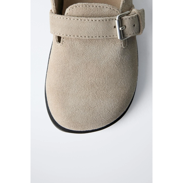 ЗАМШЕВЫЕ КОЖАНЫЕ САБО