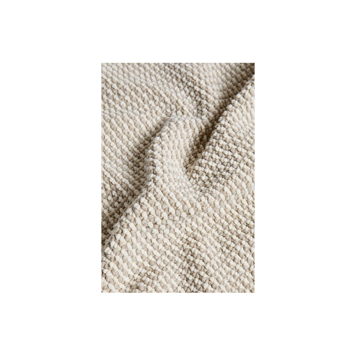 CHECK TEXTURED BATH MAT