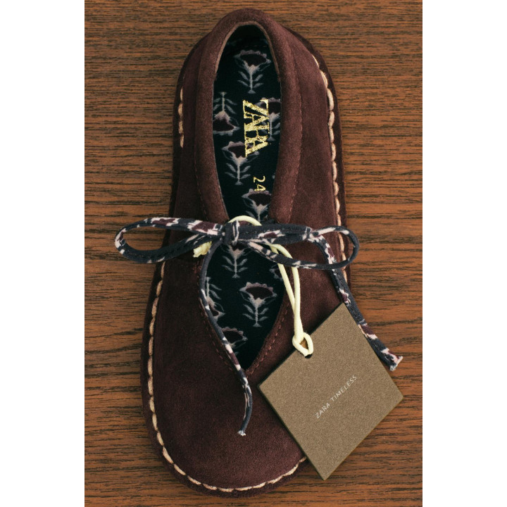 Туфли zara timeless - из натуральной кожи