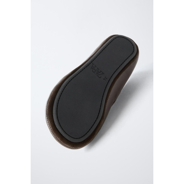 КОЖАНЫЕ БАЛЕТКИ