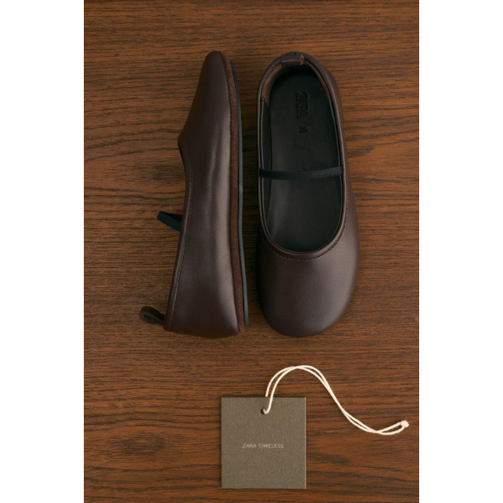 КОЖАНЫЕ БАЛЕТКИ