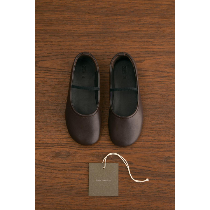 КОЖАНЫЕ БАЛЕТКИ