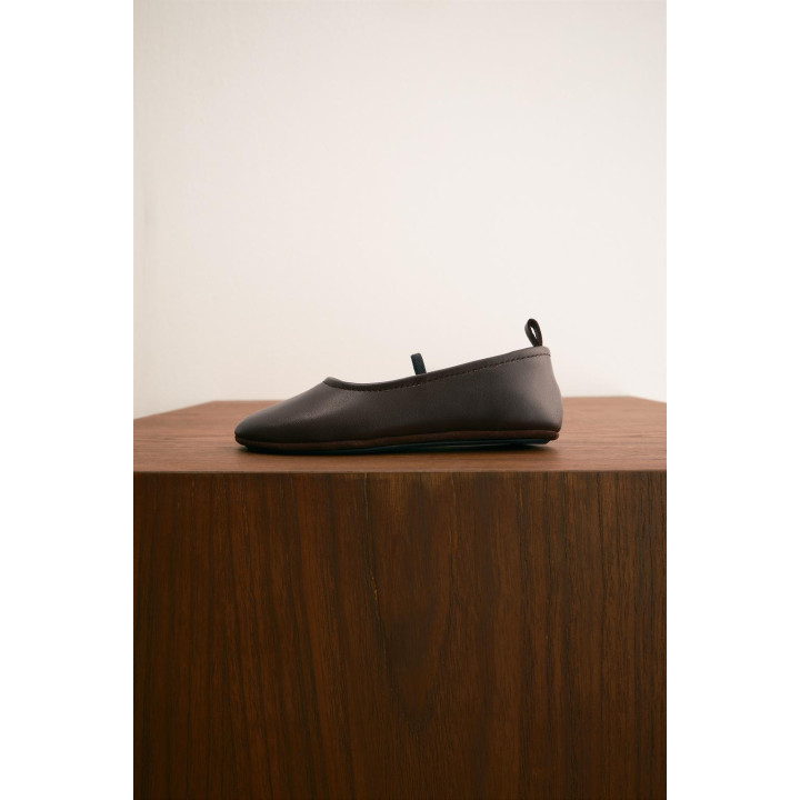 КОЖАНЫЕ БАЛЕТКИ