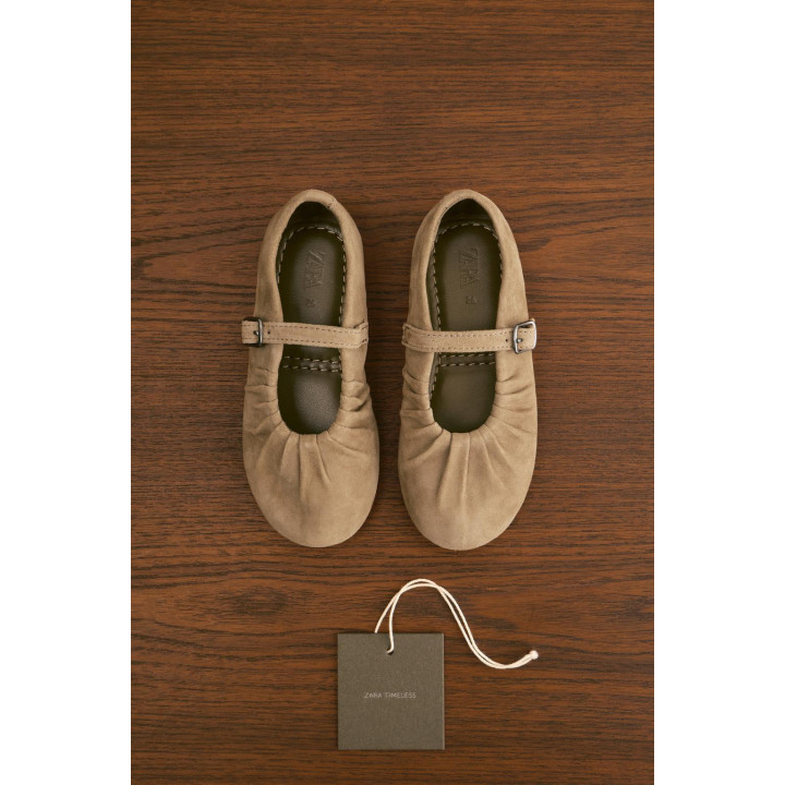 КОЖАНЫЕ БАЛЕТКИ