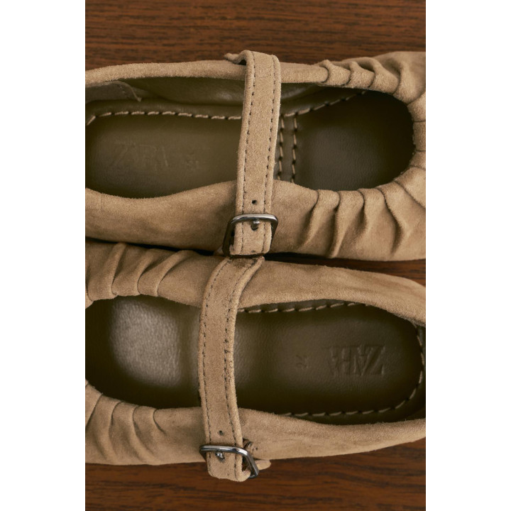 КОЖАНЫЕ БАЛЕТКИ