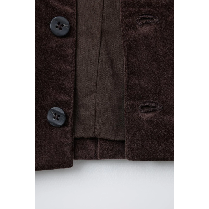 ВЕЛЬВЕТОВАЯ КУРТКА-РУБАШКА