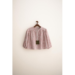 ZARA TIMELESS - РУБАШКА С ЦВЕТОЧНЫМ ПРИНТОМ