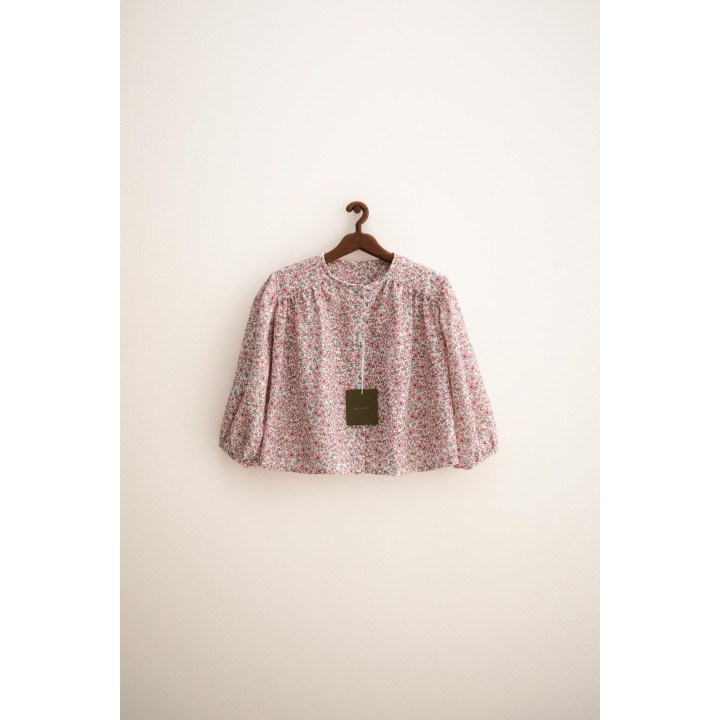 ZARA TIMELESS - РУБАШКА С ЦВЕТОЧНЫМ ПРИНТОМ