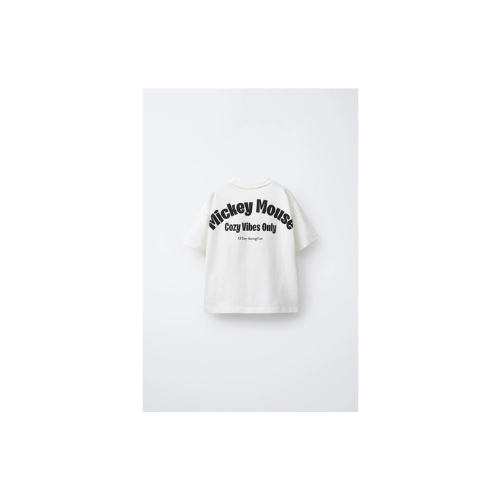 ФУТБОЛКА С ВЫШИВКОЙ «МИККИ МАУС» © DISNEY ИЗ ПЛОТНОГО ТРИКОТАЖА