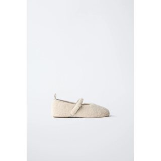 БАЛЕТКИ ИЗ ИСКУССТВЕННОГО МЕХА