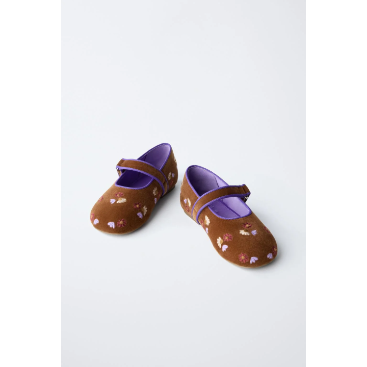 БАЛЕТКИ С ВЫШИВКОЙ