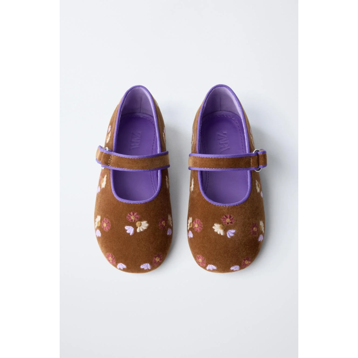 БАЛЕТКИ С ВЫШИВКОЙ