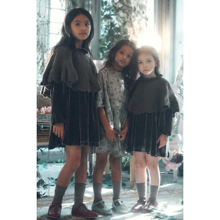 Туфли балетки из овечьей кожи с t-образным ремешком limited edition