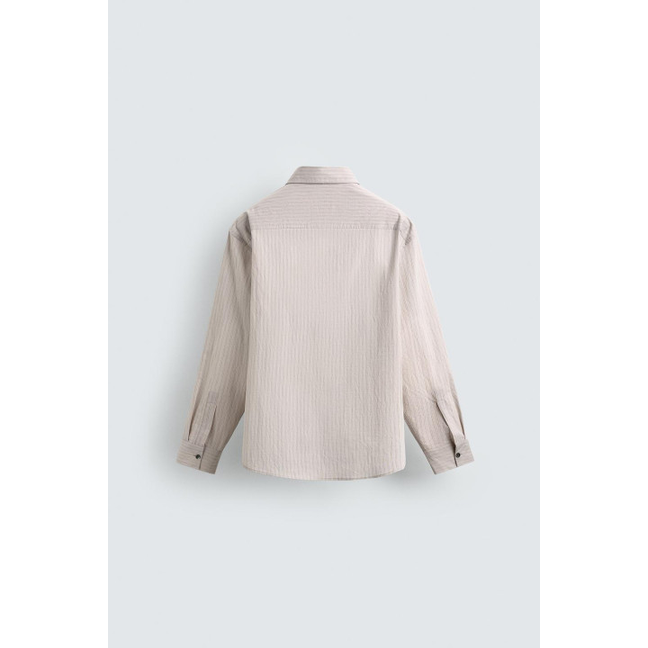 РУБАШКА В ПОЛОСКУ С ГАЛСТУКОМ