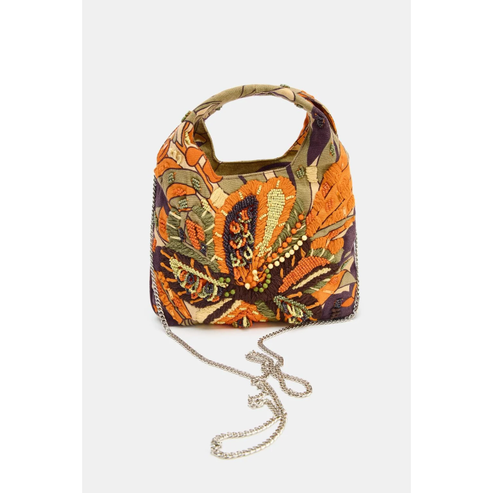 СУМКА С РАЗНОЦВЕТНЫМ БИСЕРОМ