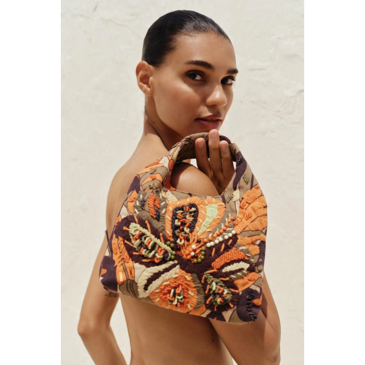 СУМКА С РАЗНОЦВЕТНЫМ БИСЕРОМ