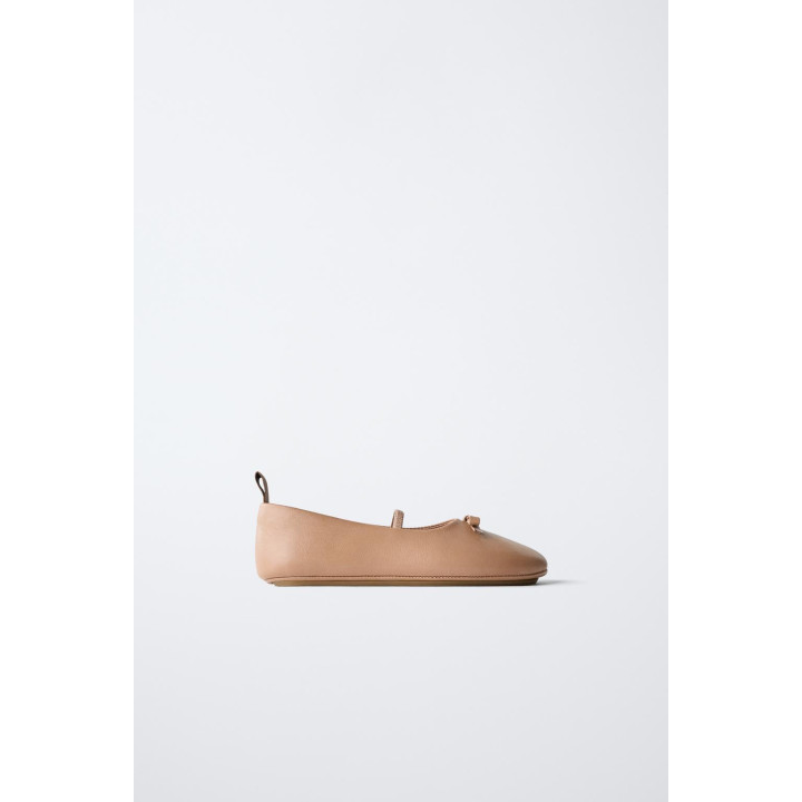 Балетки из ограниченной коллекции из натуральной кожи