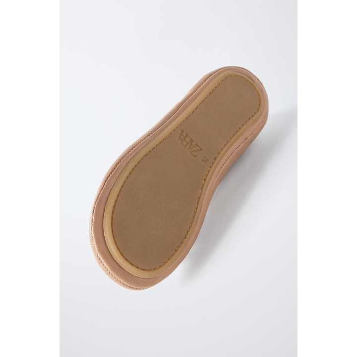 Балетки из ограниченной коллекции из натуральной кожи