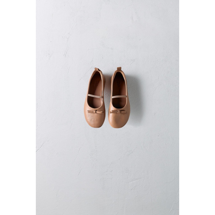 Балетки из ограниченной коллекции из натуральной кожи