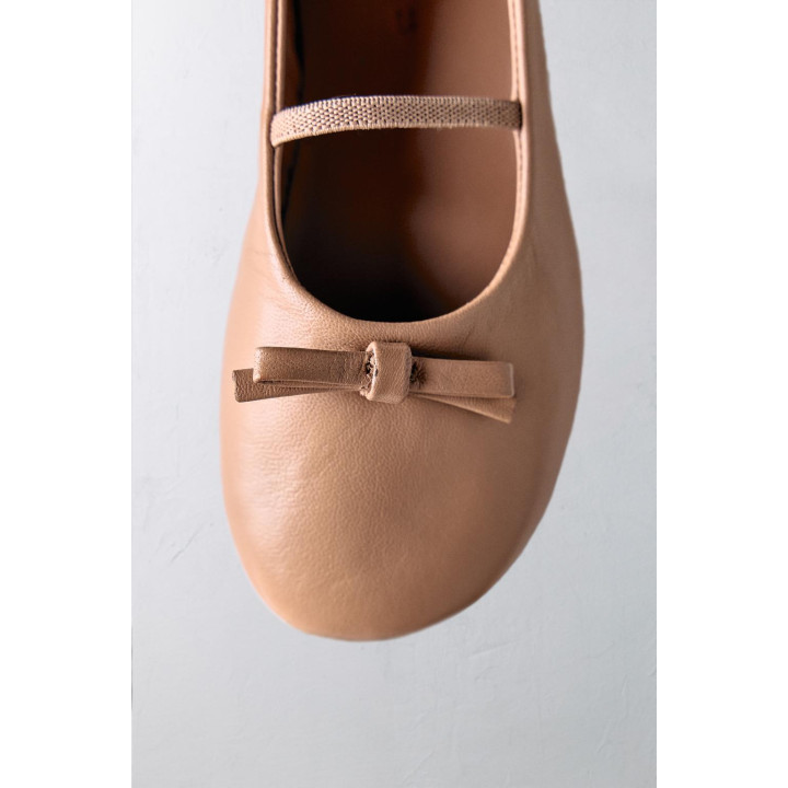 Балетки из ограниченной коллекции из натуральной кожи