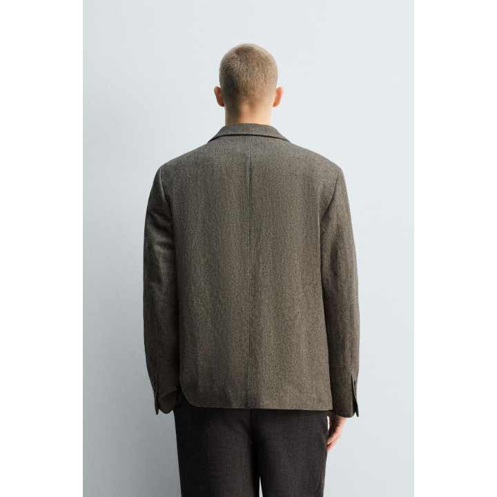 БЛЕЙЗЕР ИЗ РЕЛЬЕФНОЙ ТКАНИ - LIMITED EDITION