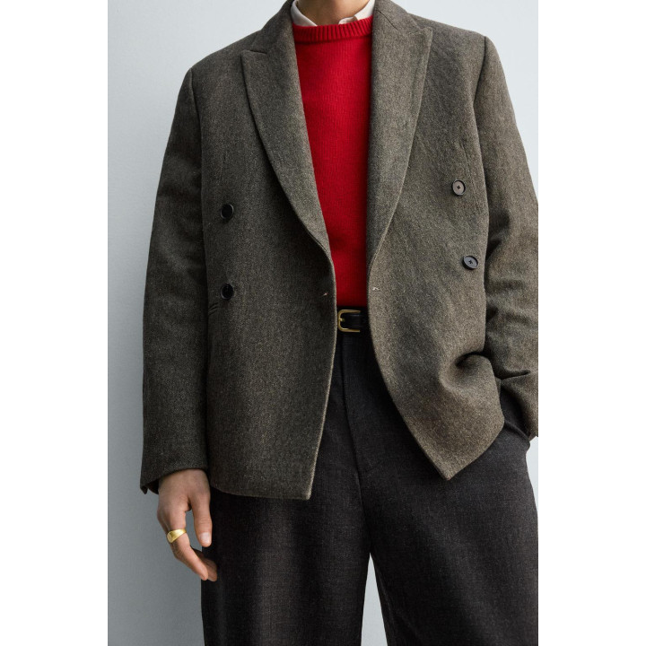 БЛЕЙЗЕР ИЗ РЕЛЬЕФНОЙ ТКАНИ - LIMITED EDITION