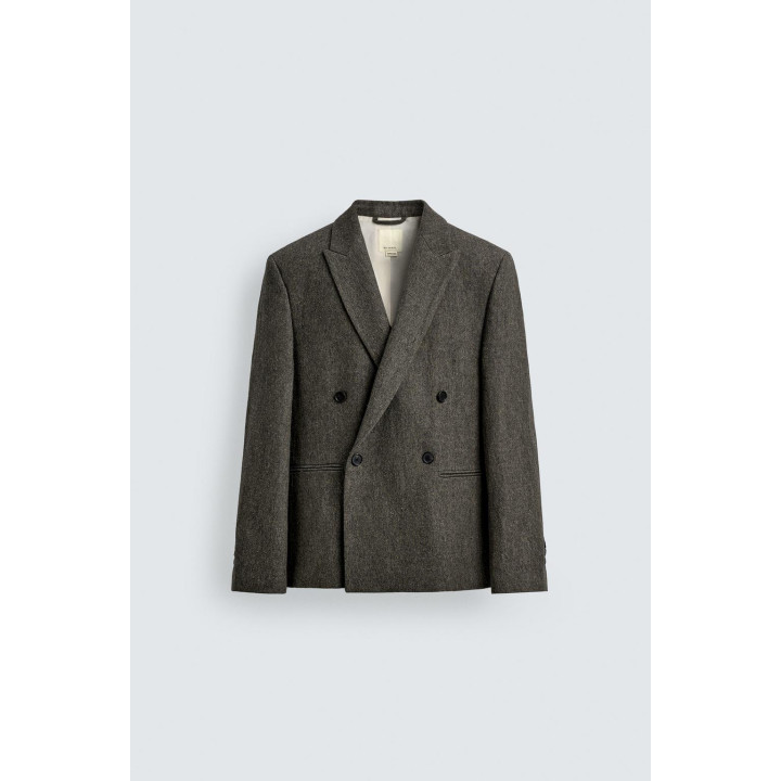 БЛЕЙЗЕР ИЗ РЕЛЬЕФНОЙ ТКАНИ - LIMITED EDITION