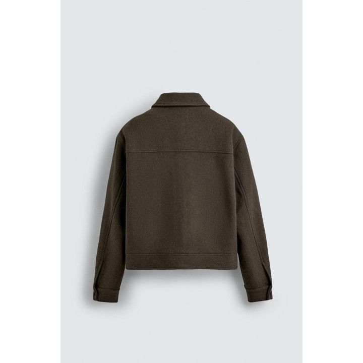 КУРТКА ИЗ СМЕСОВОЙ ШЕРСТИ. ЛИМИТИРОВАННАЯ СЕРИЯ