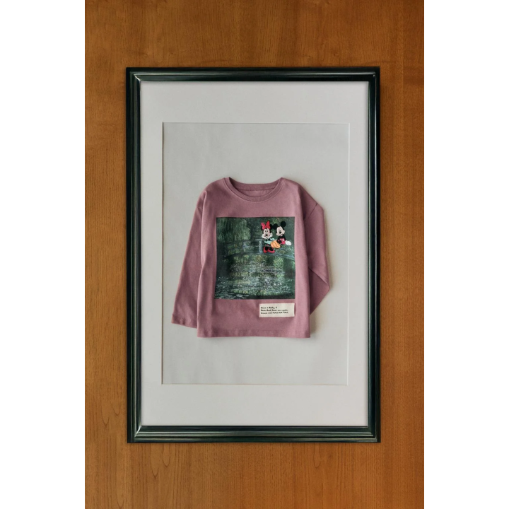 ФУТБОЛКА С ПРИНТОМ «МОНЕ. МИККИ И МИННИ МАУС» © DISNEY