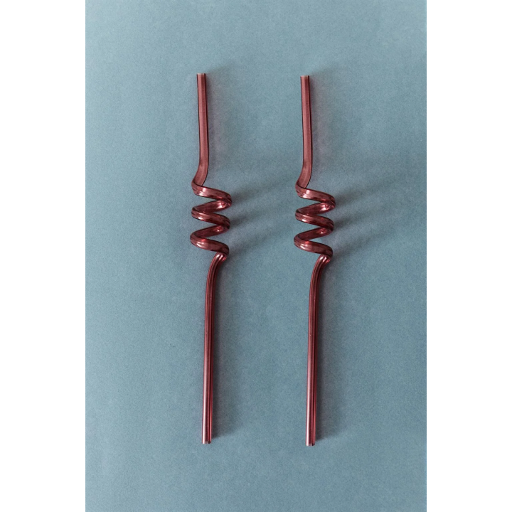 Набор детских цветных спиральных соломок tritan™ (упаковка из 2)