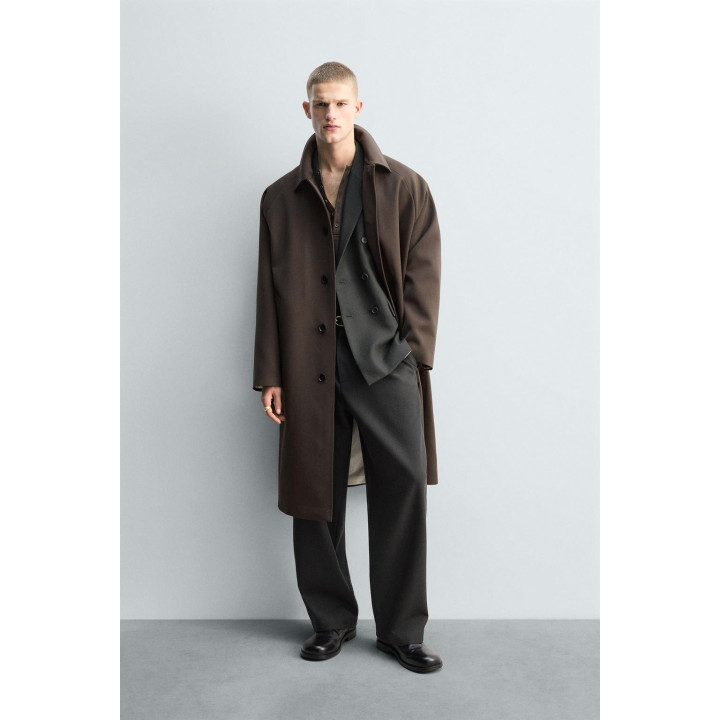 ДЛИННЫЙ ТРЕНЧ С ШЕРСТЬЮ - LIMITED EDITION