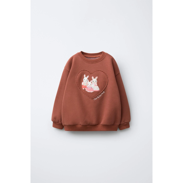 ТОЛСТОВКА С НАШИВКОЙ SYLVANIAN FAMILIES ®