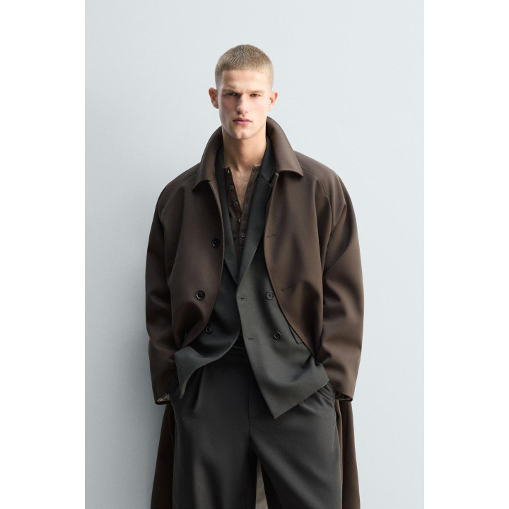 ДЛИННЫЙ ТРЕНЧ С ШЕРСТЬЮ - LIMITED EDITION