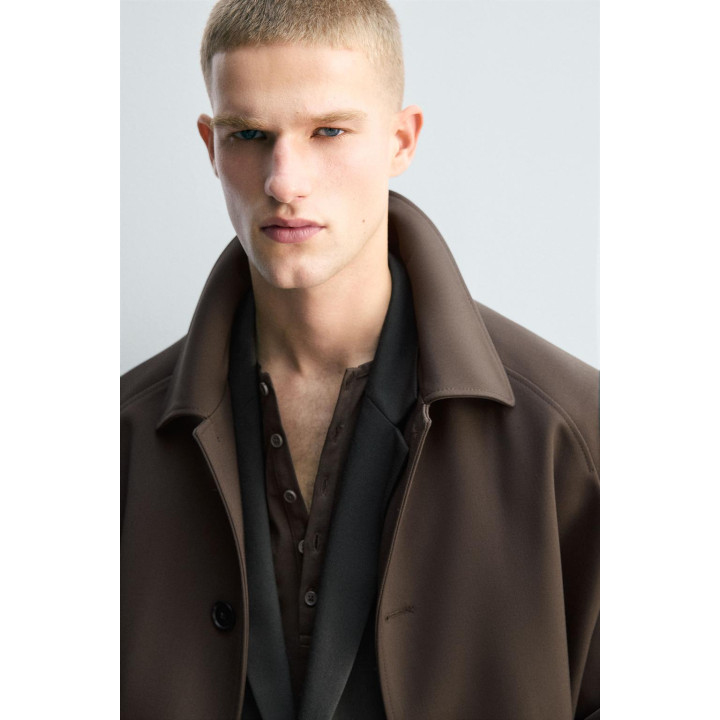 ДЛИННЫЙ ТРЕНЧ С ШЕРСТЬЮ - LIMITED EDITION