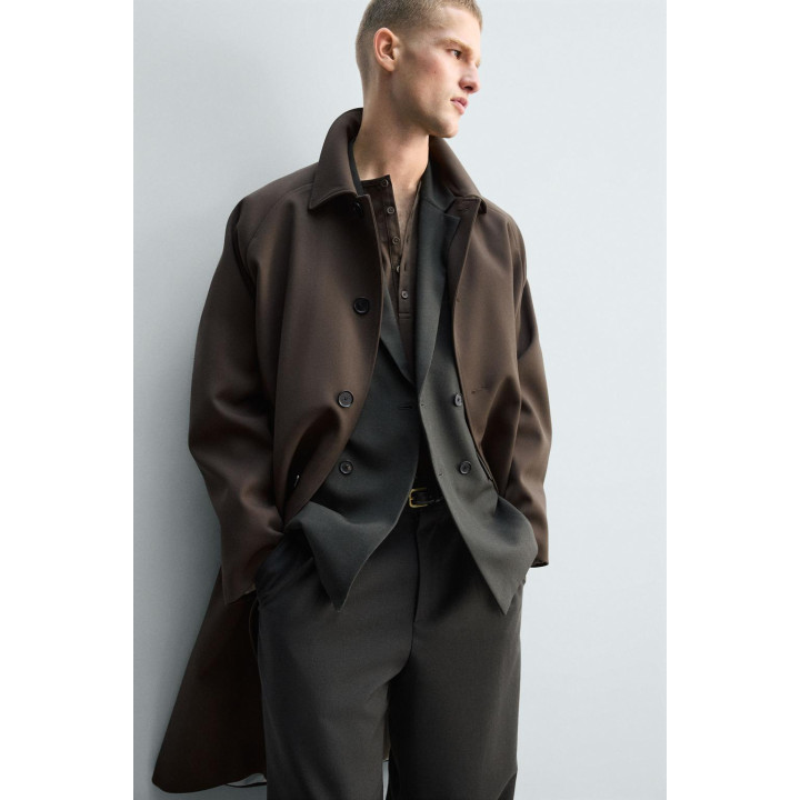 ДЛИННЫЙ ТРЕНЧ С ШЕРСТЬЮ - LIMITED EDITION