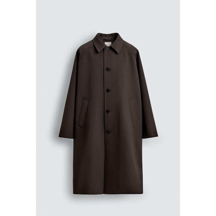 ДЛИННЫЙ ТРЕНЧ С ШЕРСТЬЮ - LIMITED EDITION