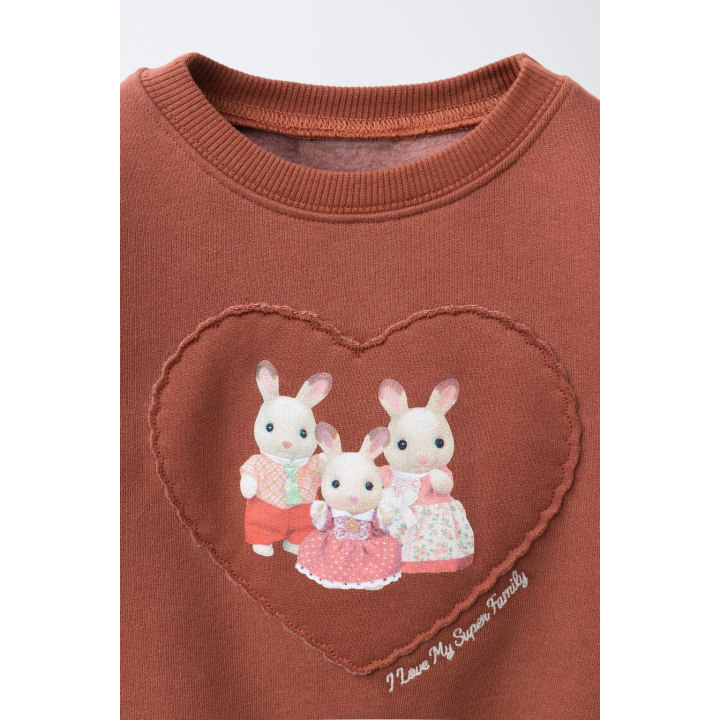 ТОЛСТОВКА С НАШИВКОЙ SYLVANIAN FAMILIES ®