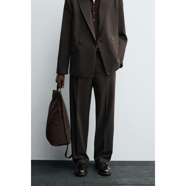 КОСТЮМНЫЕ БРЮКИ С ШЕРСТЬЮ