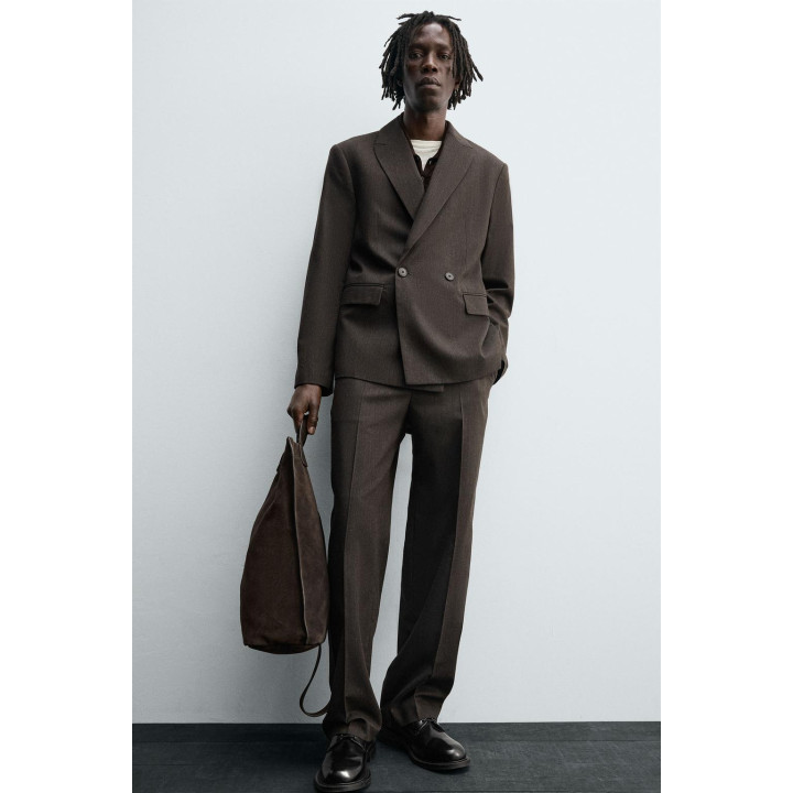 КОСТЮМНЫЕ БРЮКИ С ШЕРСТЬЮ