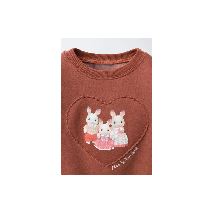 ТОЛСТОВКА С НАШИВКОЙ SYLVANIAN FAMILIES ®