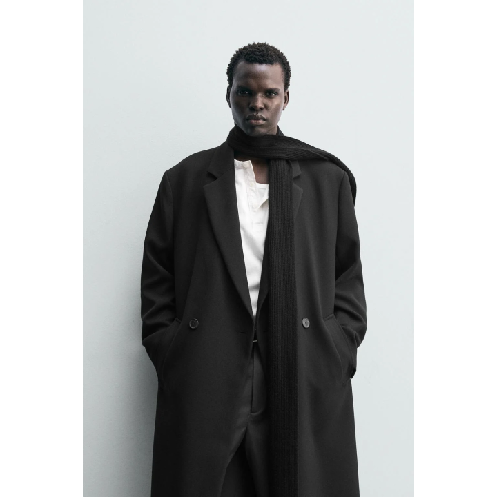 ДВУБОРТНОЕ ПАЛЬТО RELAXED FIT