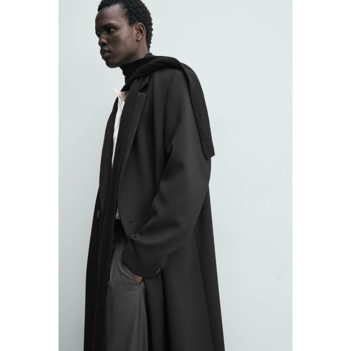 ДВУБОРТНОЕ ПАЛЬТО RELAXED FIT