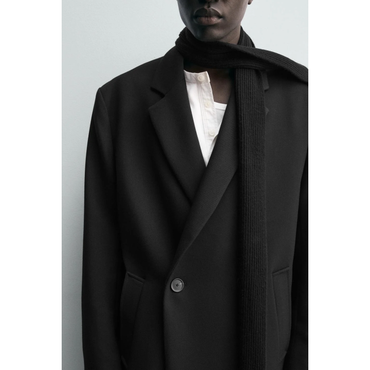 ДВУБОРТНОЕ ПАЛЬТО RELAXED FIT