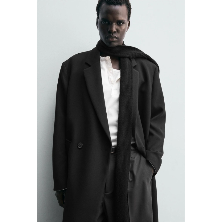 ДВУБОРТНОЕ ПАЛЬТО RELAXED FIT