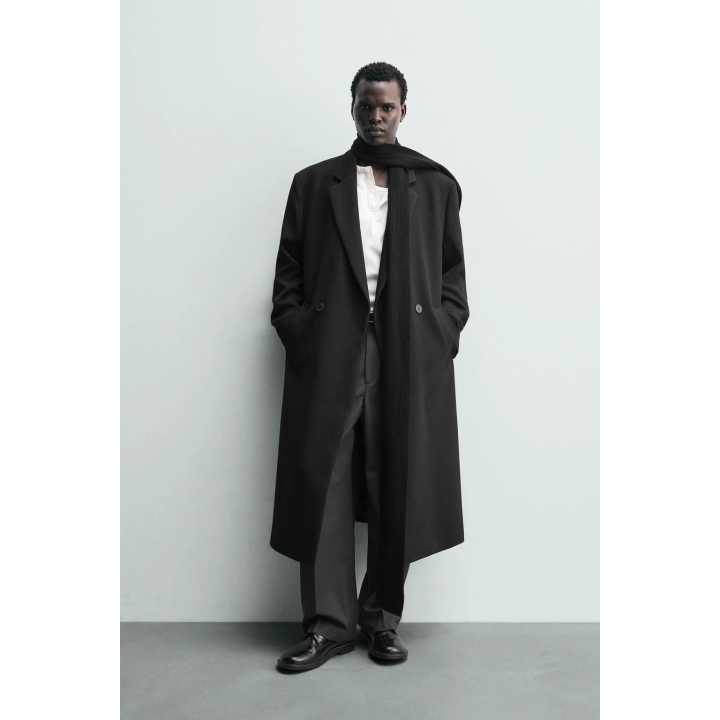 ДВУБОРТНОЕ ПАЛЬТО RELAXED FIT