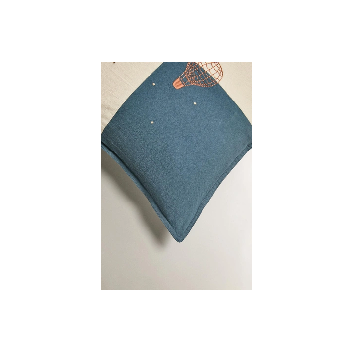 CHILDREN'S EMBROIDERED BALLOON CUSHION COVER