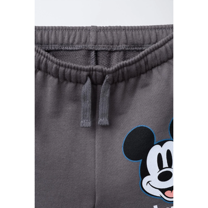 Бермуды в полоску с принтом микки маус © disney